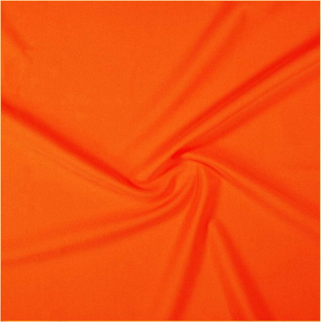 Hot Orange Sleeveless Dance Leotard for Girls